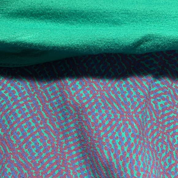 Alpine Design Blue Turquoise and Purple A-Line Skirt Size Large - Picture 9 of 9